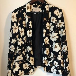 Floral blazer